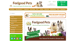 Desktop Screenshot of feelgoodpets.com